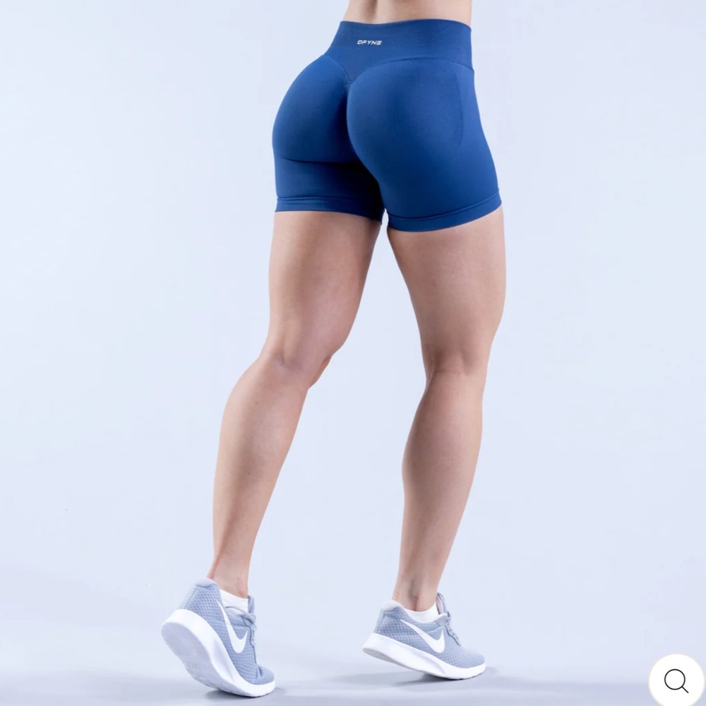 Dfyne Navy Blue Impact 4.5 Shorts